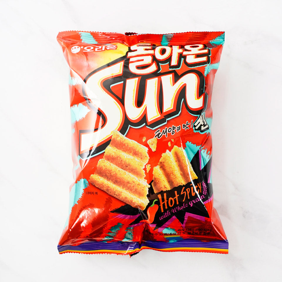 ORION Sun chip hot spicy 태양의맛 썬칩 핫스파이시 135g